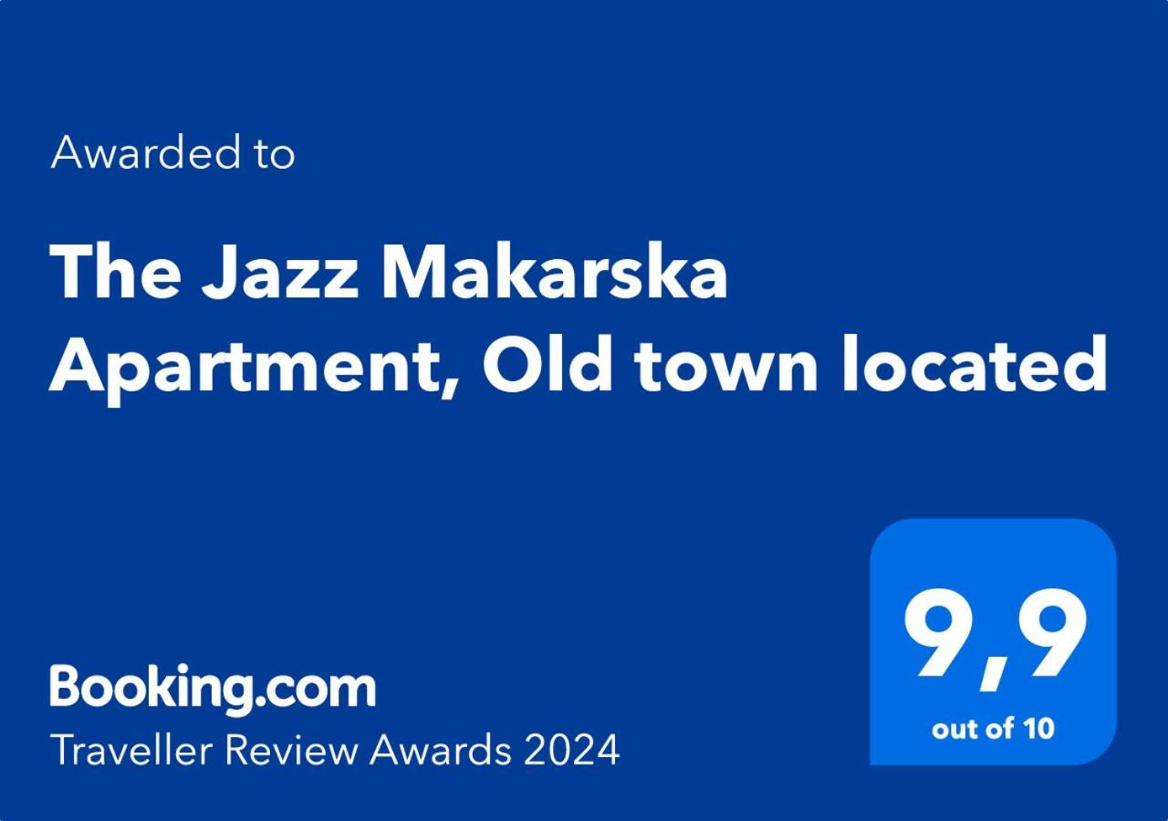 The Jazz Makarska Apartment, Old Town Located,Free Parking Ngoại thất bức ảnh